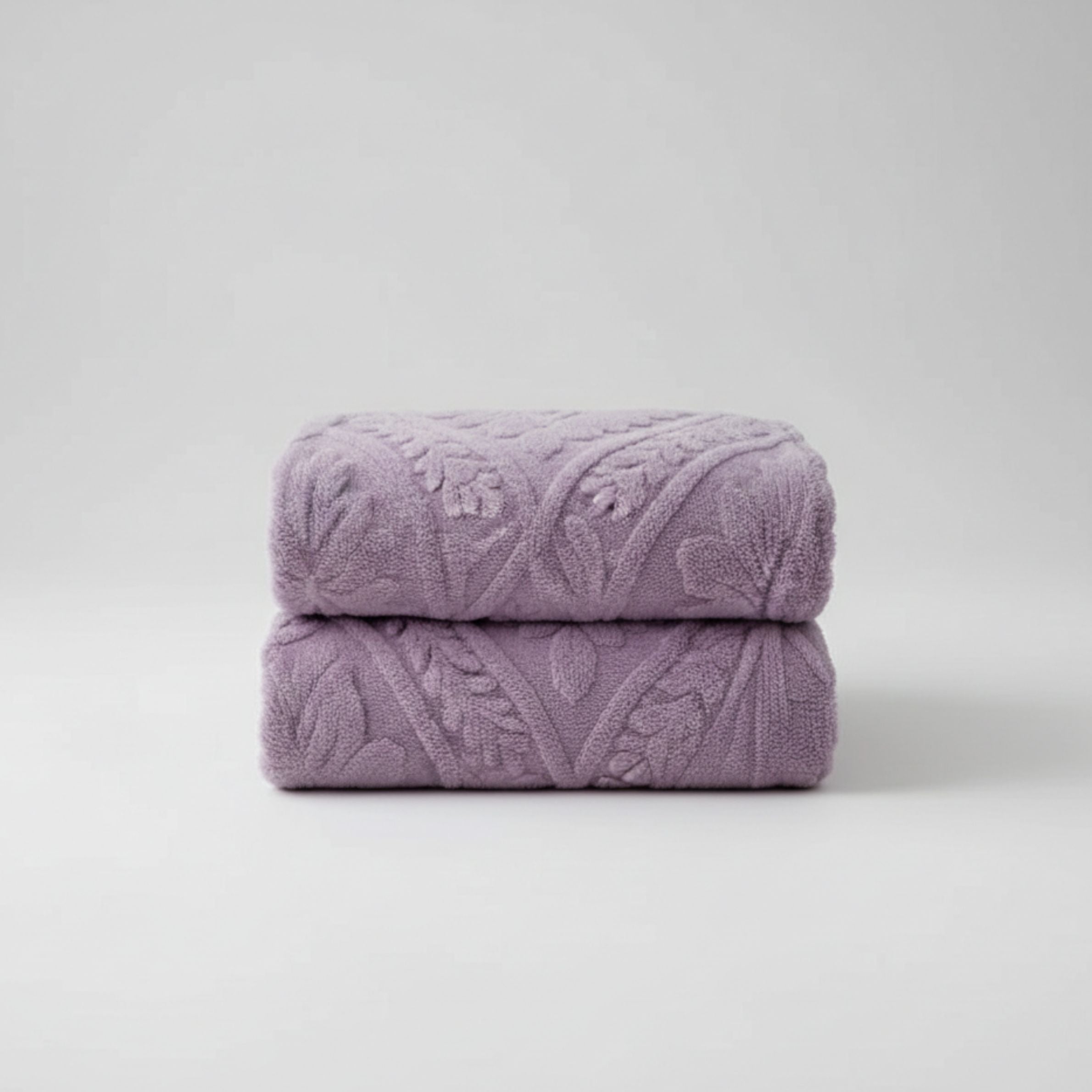 Manta de Lana Tejida - Jacquard