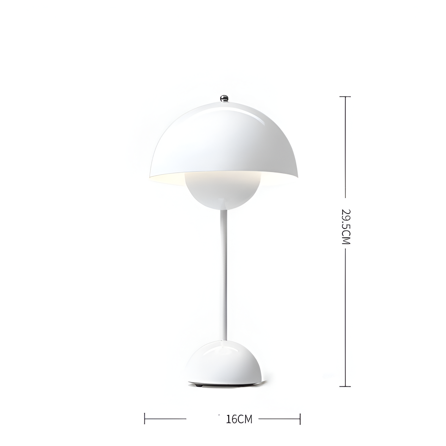 Lámpara de Mesa Domo Minimalista - Portátil