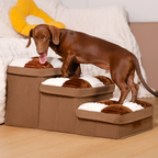 Escaleras Almacenamiento a Cuadros para Mascotas - Plegables