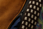 Abrigo de lana para mujer con cuello alto y bolsillos laterales, ideal para mantener el calor y lucir elegante en invierno. 7