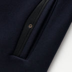 Abrigo de lana para mujer con cuello alto y bolsillos laterales, ideal para mantener el calor y lucir elegante en invierno. 8