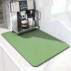 Alfombrilla de bar de café de secado rápido con diatomita absorbente, diseño elegante en mármol, tamaño 30x50 6