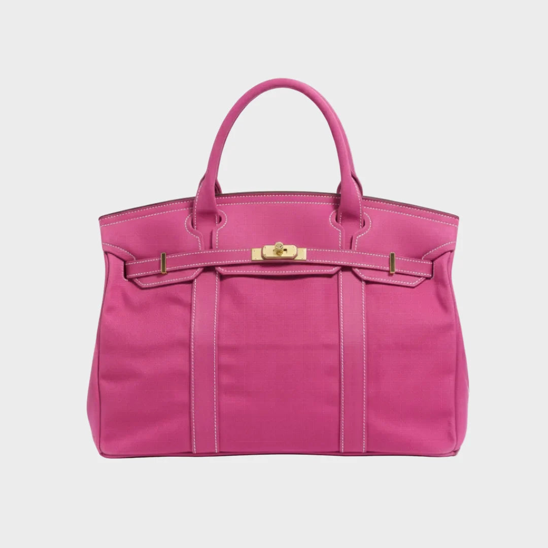 Bolso tote mujer resistente al agua con asas reforzadas, diseño rústico y minimalista en lona de lino, ideal para uso diario y 9