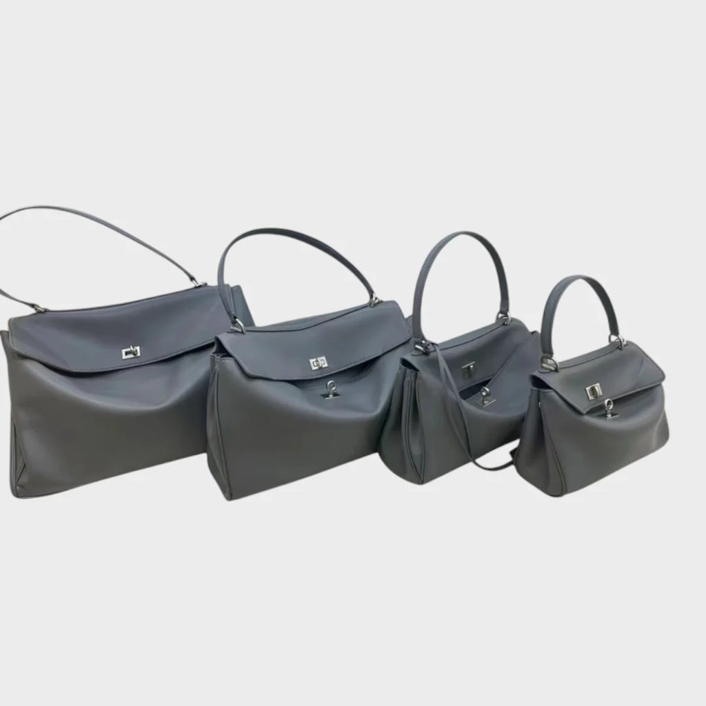 Bolso de hombro de mujer de piel de vacuno con solapa magnética y correa ajustable, diseño elegante y funcional ideal para cualquier 9