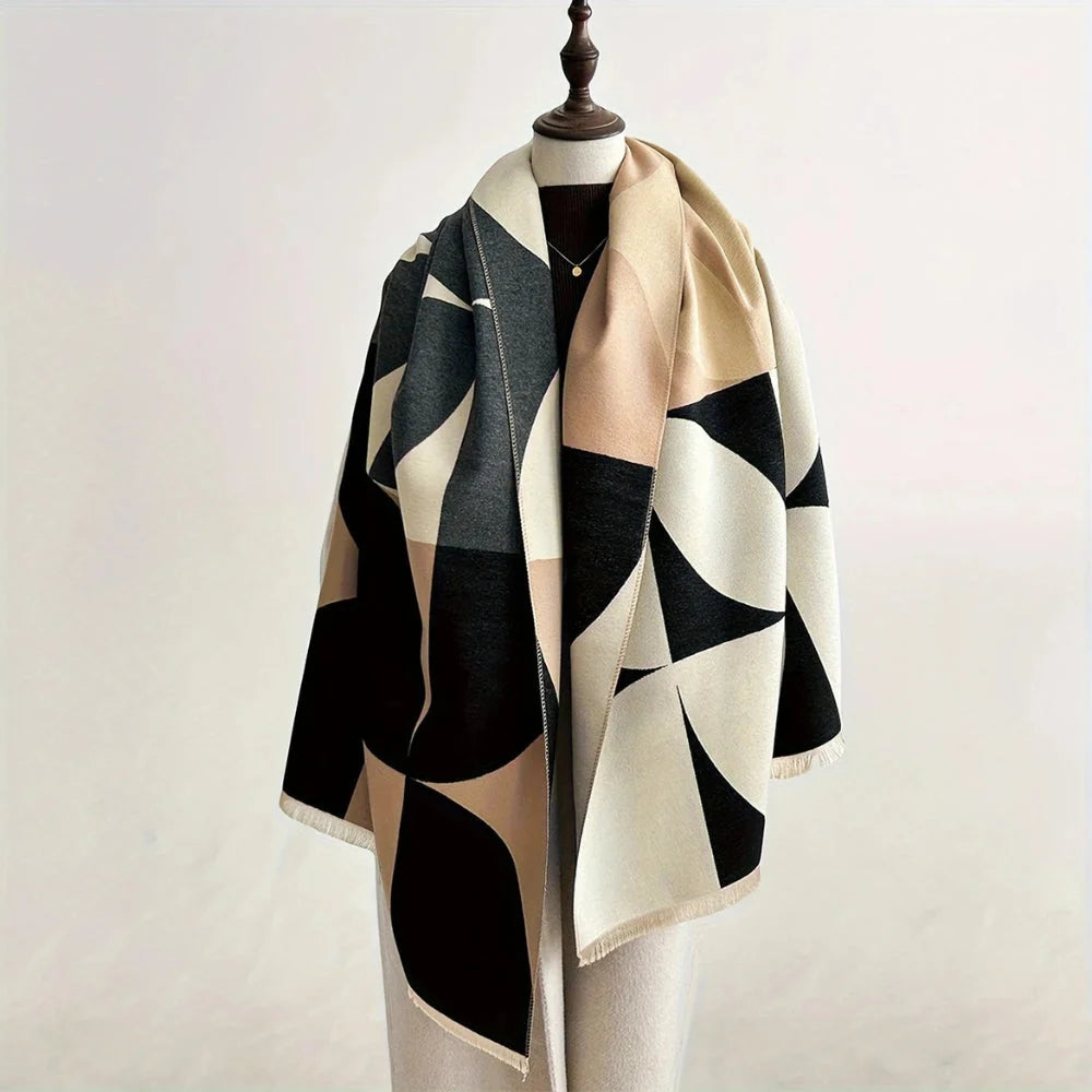 Bufanda reversible de microfibra ligera para otoño e invierno, mide 180 x 65 cm, ideal para hombres y mujeres, disponible en colores 0
