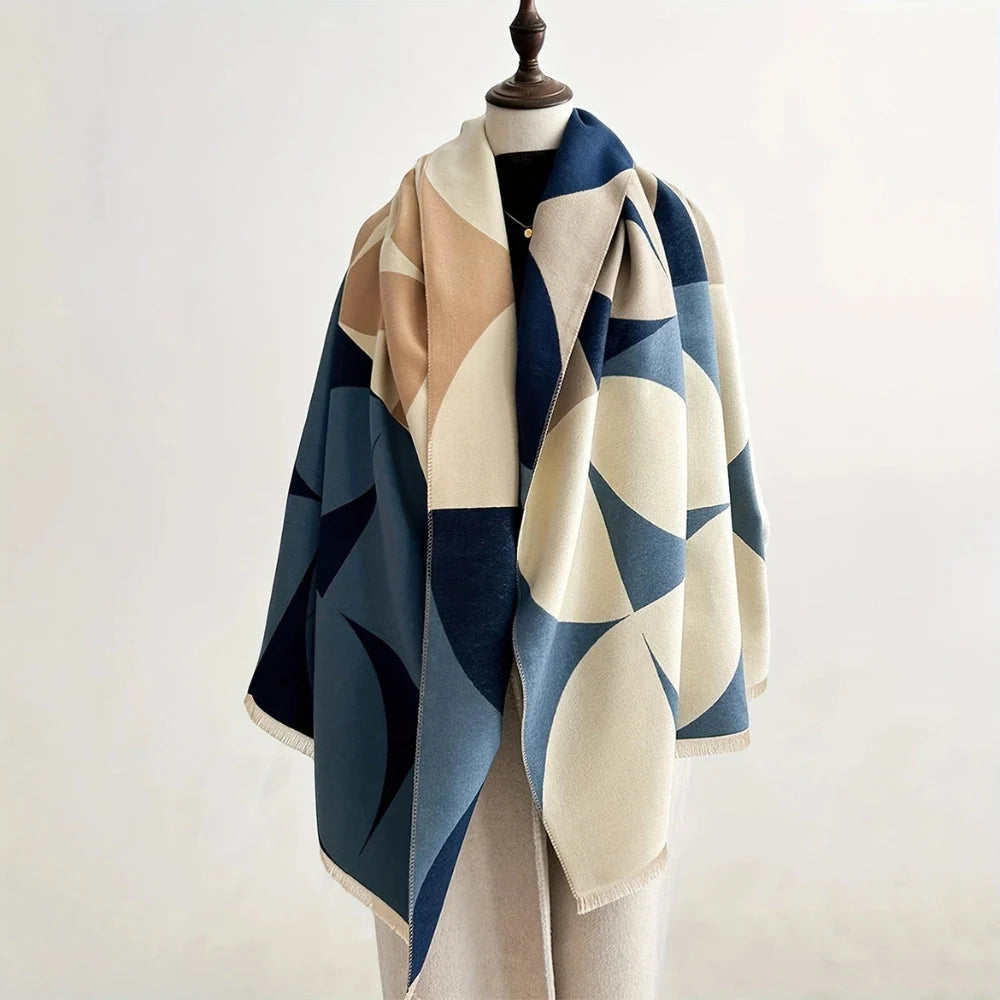 Bufanda reversible de microfibra ligera para otoño e invierno, mide 180 x 65 cm, ideal para hombres y mujeres, disponible en colores 4