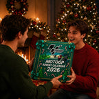 Calendario de Adviento MotoGP 2026 con 24 miniaturas coleccionables de motocicletas y equipamiento de carreras, ideal para los 2