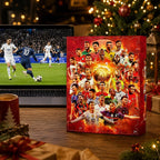 Calendario de Adviento de Fútbol 2026 con 24 sorpresas diarias en cartón, ideal para niños y aficionados al deporte rey 5