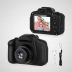 Cámara de fotos infantil con video HD, tarjeta de 64 GB incluida, diseño resistente y fácil de usar para niños. 0