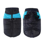 Chaqueta impermeable acolchada para perros con cremallera y anilla en D, disponible en tallas XS a 6XL, ideal 1