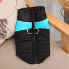 Chaqueta impermeable acolchada para perros con cremallera y anilla en D, disponible en tallas XS a 6XL, ideal 6