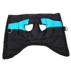 Chaqueta impermeable acolchada para perros con cremallera y anilla en D, disponible en tallas XS a 6XL, ideal 7