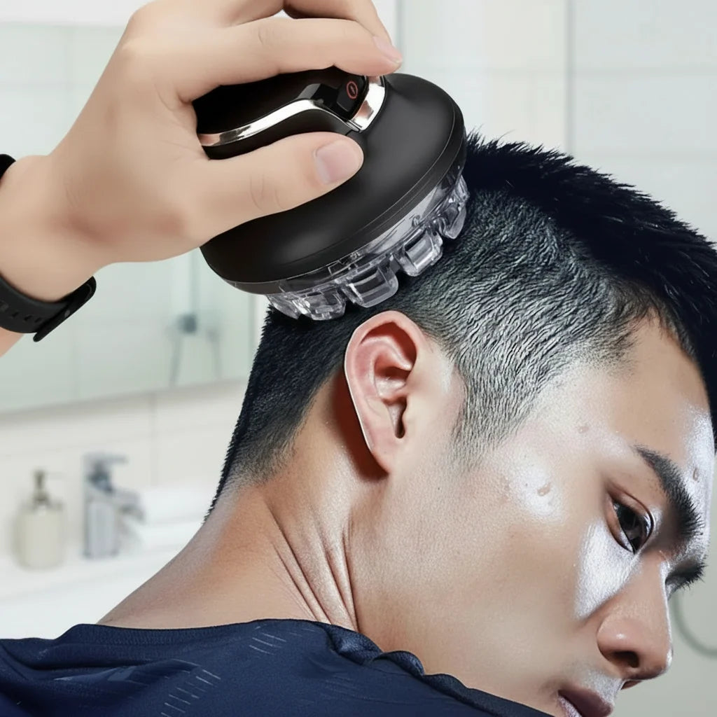 Cortapelos inalámbrico profesional para hombre con cuchillas afiladas y potente motor, ideal para un corte de cabello preciso y cómodo. 1