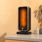 Calefactor Eléctrico Vertical 500W con Tres Modos y Base Oscilante