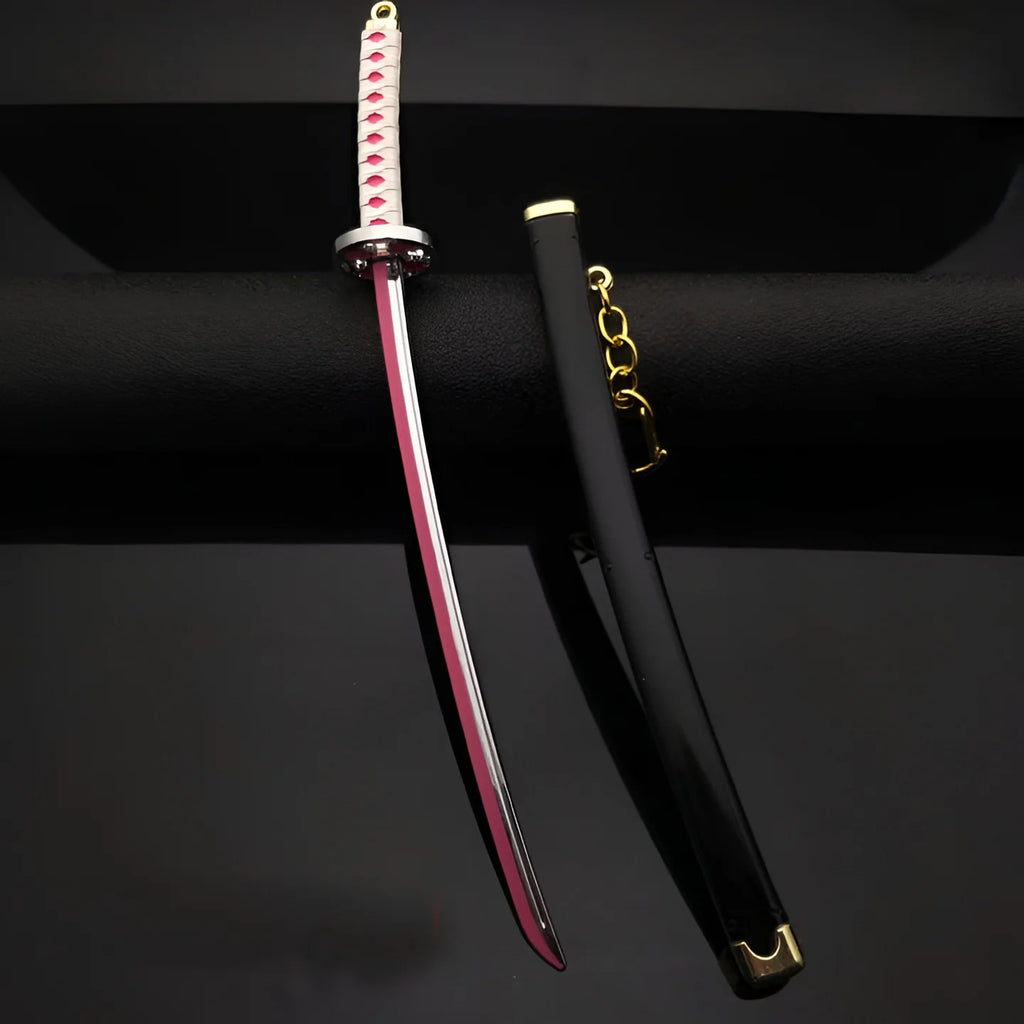 Disfraz de cosplay de anime con kimono y espada, disponible en tallas infantiles y adultas, perfecto para Halloween y convenciones de anime 6