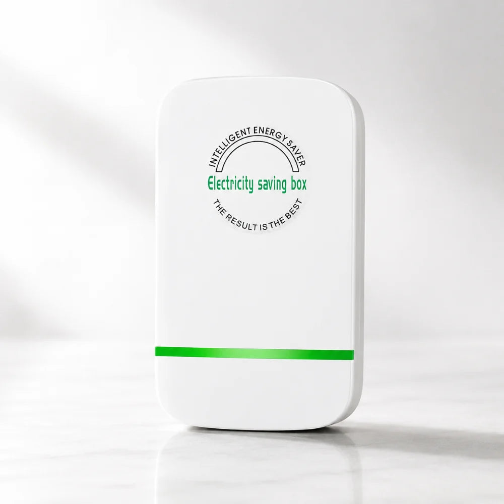 Dispositivo de ahorro de energía para control de voltaje, compacto y diseñado para su uso en interiores en hogares y oficinas, ideal para optimizar el 0
