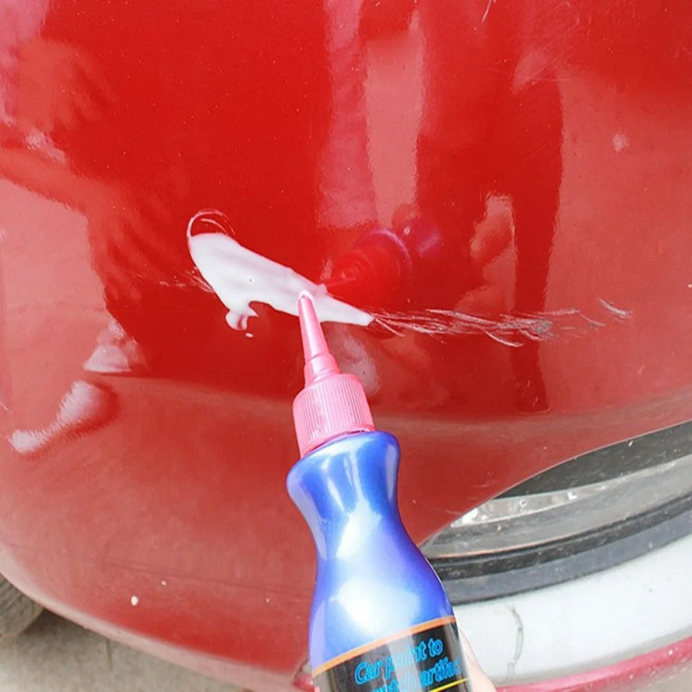 Eliminador de rayones para coche con fórmula no abrasiva y esponja pulidora, efectivo para quitar arañazos en vehículos de todos 2