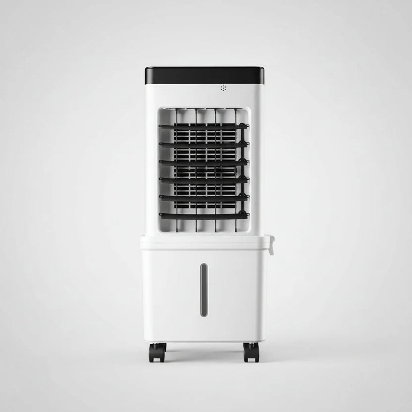 Enfriador de aire portátil 3 en 1 con humidificación y ventilador, perfecto para uso en hogar y oficina, sin necesidad de instalación 5