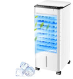 Enfriador de aire portátil 3 en 1 con humidificador y purificador, sin manguera de escape, ideal para oficina y dormitorio 0