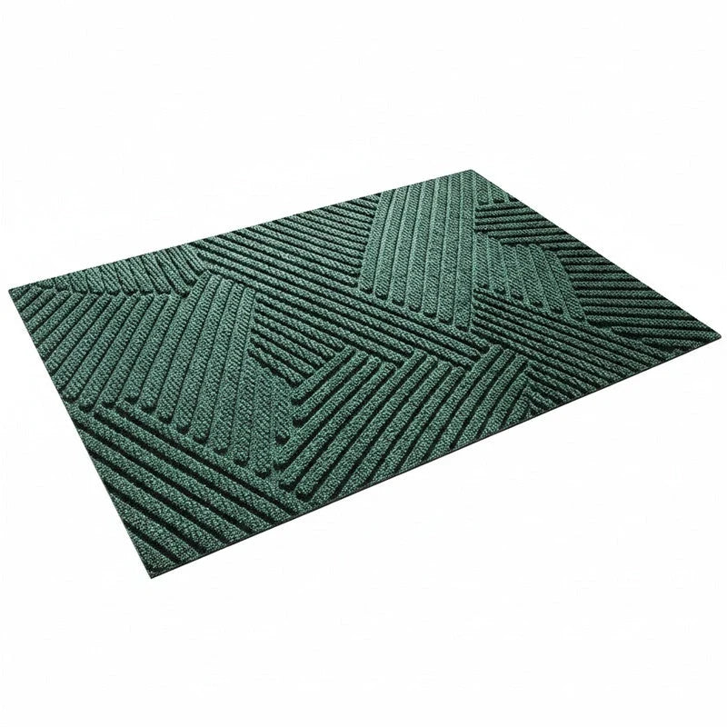 Felpudo antideslizante para entrada de casa y exterior con superficie texturizada, diseñado para mantener limpias las entradas y proporcionar seguridad al 1