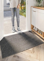 Felpudo antideslizante para entrada de casa y exterior con superficie texturizada, diseñado para mantener limpias las entradas y proporcionar seguridad al 3