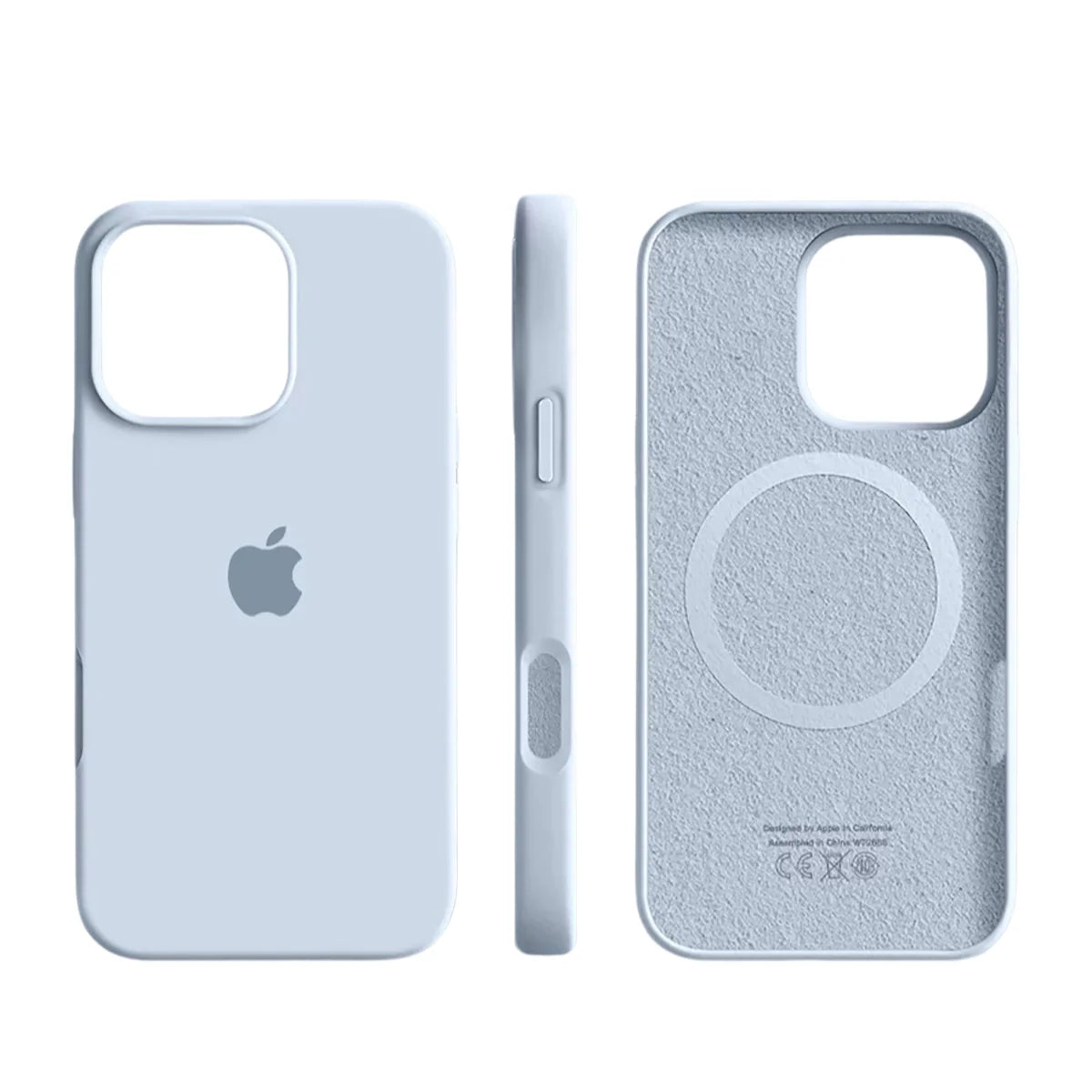 Funda de teléfono de silicona para MagSafe con protección reforzada, diseño moderno y acabado mate, ideal para carga inalámbrica. 4