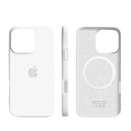 Funda de teléfono de silicona para MagSafe con protección reforzada, diseño moderno y acabado mate, ideal para carga inalámbrica. 8