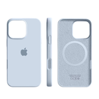 Funda para iPhone 14 Pro Max con MagSafe, hecha de silicona suave al tacto y con protección antigolpes, ideal para 4