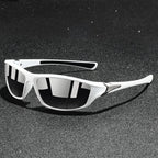 Gafas de sol deportivas polarizadas UV400 con montura ligera y patillas de goma para hombre, ideales para actividades al aire libre y protección 6
