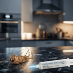 Gel para cucarachas con Indoxacarb en tubo de 30g, ideal para aplicación precisa en interiores y exteriores, ofreciendo un efecto dur 3