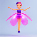 Juguete hada voladora con control sensorial y luces LED, recargable por USB, perfecto para niños, brindando diversión mágica y 2
