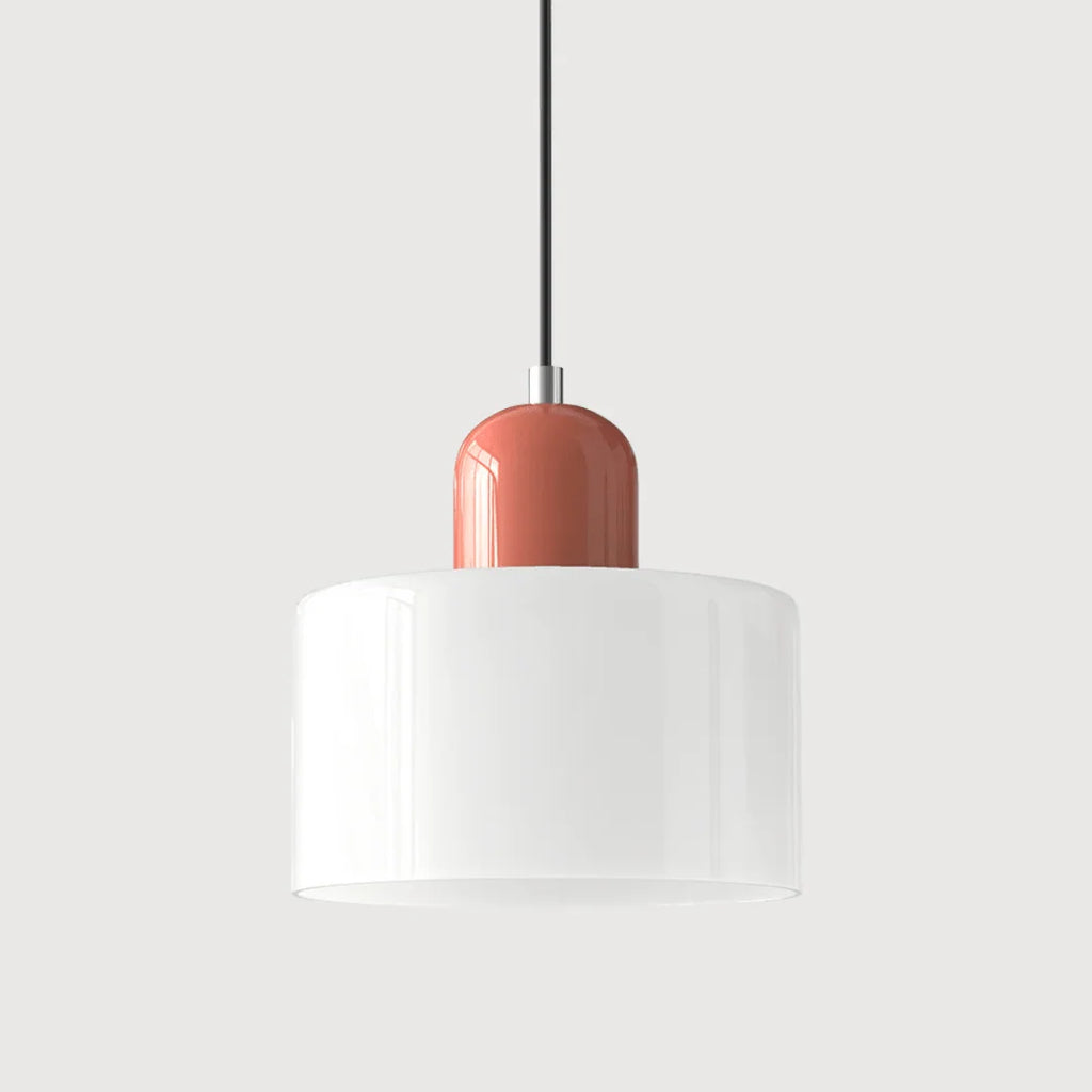 Lámpara colgante retro de cristal ajustable con diseño vintage, ideal para decoración de interiores, diámetro de 15 cm. 19