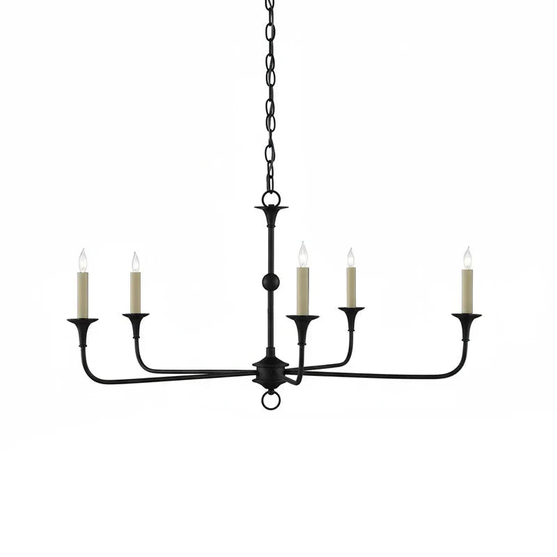 Lámpara de araña clásica de latón con 5 o 6 luces, altura ajustable, acabado antiguo y brazos curvos, ideal 17