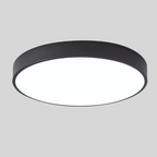 Lámpara de techo LED de diseño escandinavo en madera y acrílico, ideal para una iluminación suave y eficiente en interiores modernos. 0