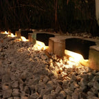 Luces Solares para Escaleras Compactas con Iluminación Exterior – Carcasa Marrón o Negra, Paquete de 8 y 16 Unidades 4