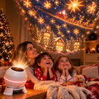 Proyector Navideño con Proyecciones en Movimiento y Conexión USB