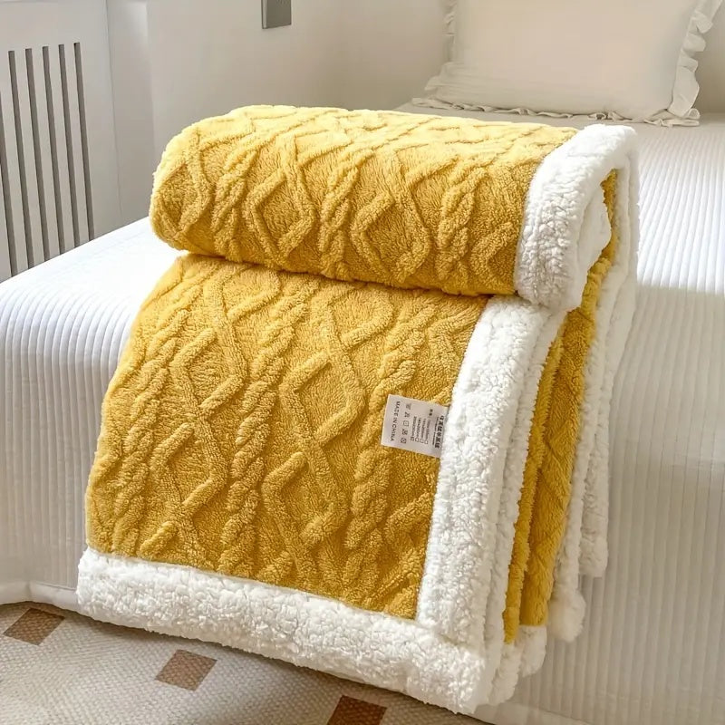 Manta reversible Sherpa lavable suave y ligera de 150 cm x 200 cm, ideal para uso durante todo el año. 8