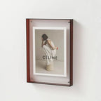 Marco de fotos de acrílico colorido con diseño moderno, ideal para exhibir arte y recuerdos, perfecto para decorar cualquier espacio. 10