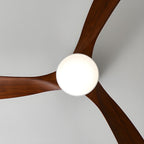 Ventilador De Techo Moderno De Madera - LED Integrado