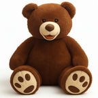 Oso de peluche gigante con relleno ajustable, textura suave y diseño acogedor, ideal para niños y adultos. 4