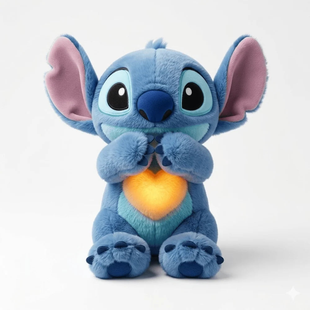 Peluche Calmante con Luz Suave Rítmica de 30cm, juguete interactivo ideal para niños, diseñado para brindar confort y 0