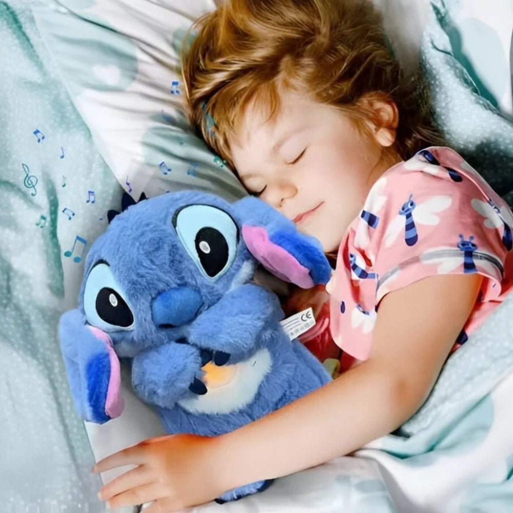 Peluche Calmante con Luz Suave Rítmica de 30cm, juguete interactivo ideal para niños, diseñado para brindar confort y 1