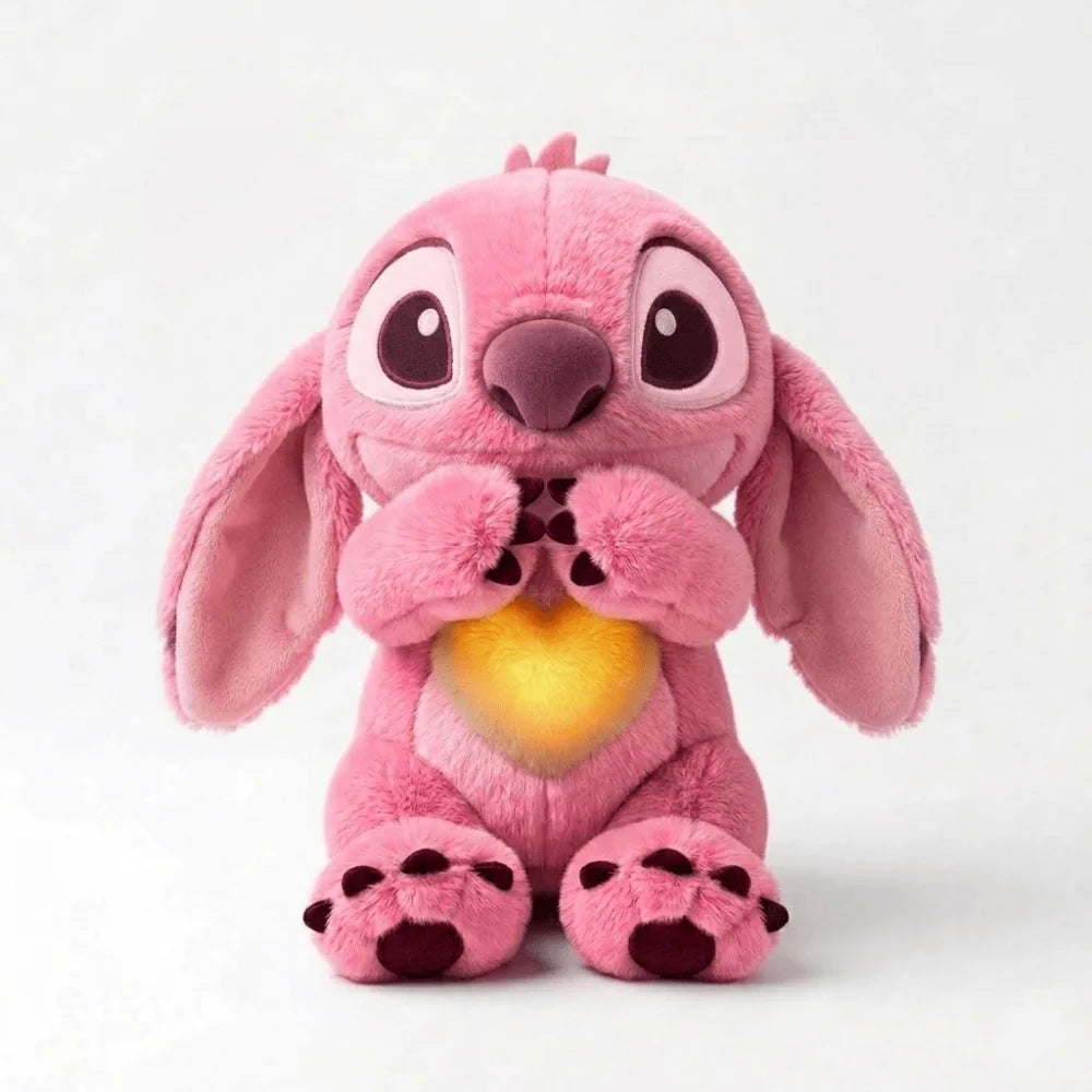 Peluche Calmante con Luz Suave Rítmica de 30cm, juguete interactivo ideal para niños, diseñado para brindar confort y 2