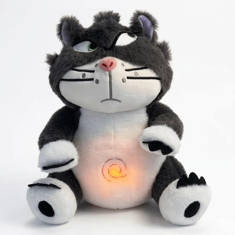 Peluche Calmante con Luz Suave Rítmica de 30cm, juguete interactivo ideal para niños, diseñado para brindar confort y 6