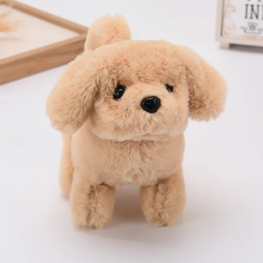 Perro interactivo robótico de 30 cm que responde a voz y tacto, ideal para el entretenimiento de mascotas interactivas. 1