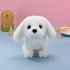 Perro interactivo robótico de 30 cm que responde a voz y tacto, ideal para el entretenimiento de mascotas interactivas. 2