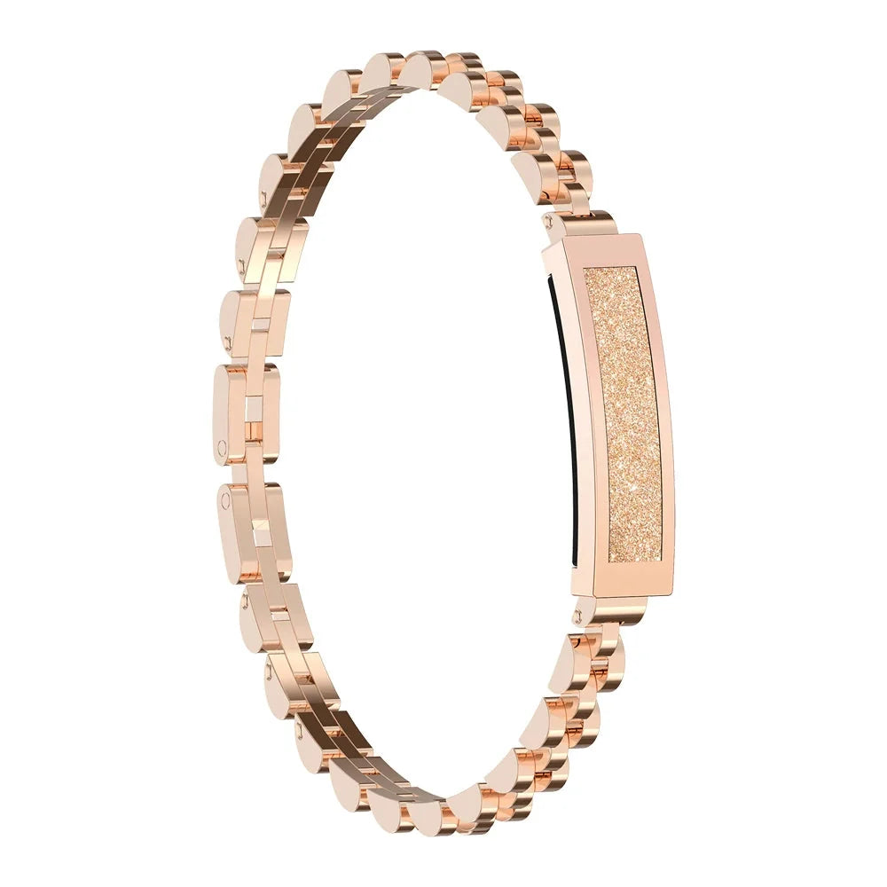 Pulsera inteligente con seguimiento de actividad, carga magnética y diseño en aleación de zinc IP68, ideal para monitorear tu salud y fitness. 1