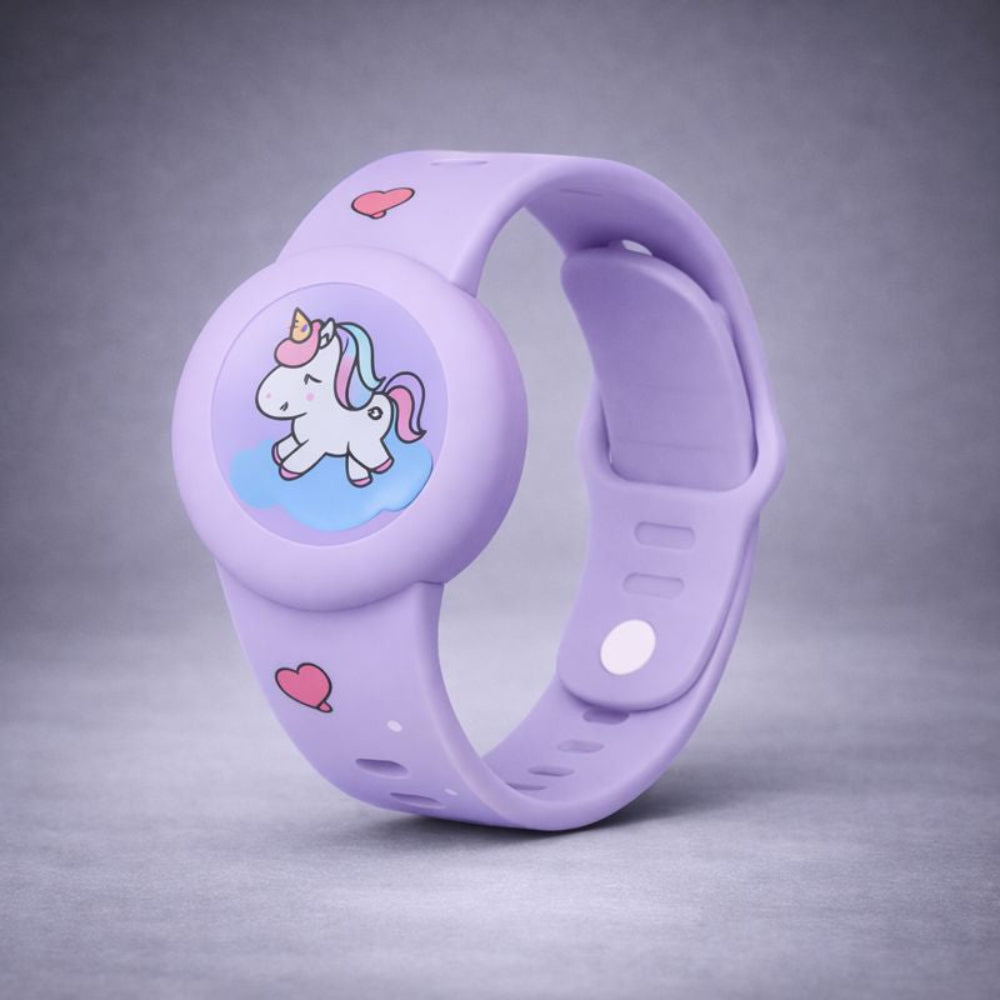 Pulsera localizadora GPS para niños con seguimiento de ubicación, correa de silicona ajustable y diseño divertido infantil, ideal para la seguridad y 1