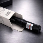 Puntero láser recargable con enfoque ajustable y haz de largo alcance, perfecto para presentaciones y observación de estrellas. 1