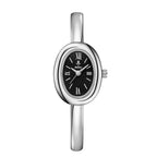 Reloj de mujer minimalista con pulsera de acero inoxidable y acabado dorado, perfecto para uso diario y estilo elegante. 5